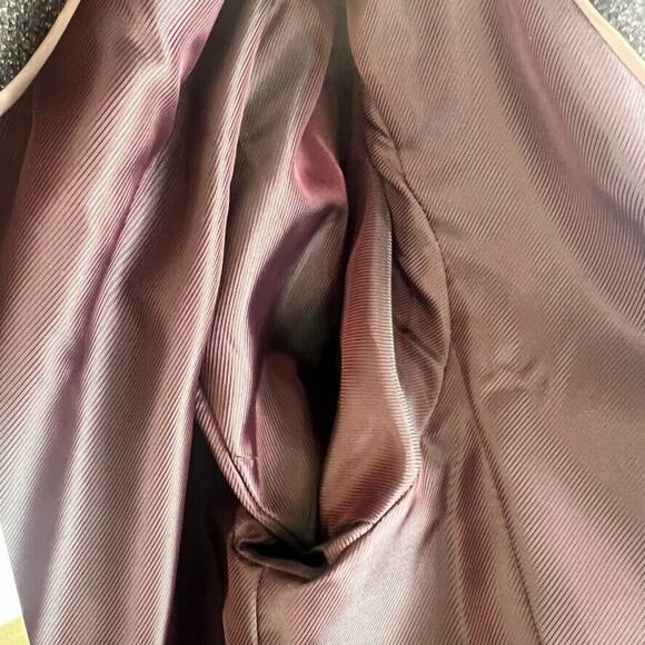 Talbots Blazer Womens Size 8 P Purple Tweed Woven in Italy Wool Blend Career - Picture 8 of 10